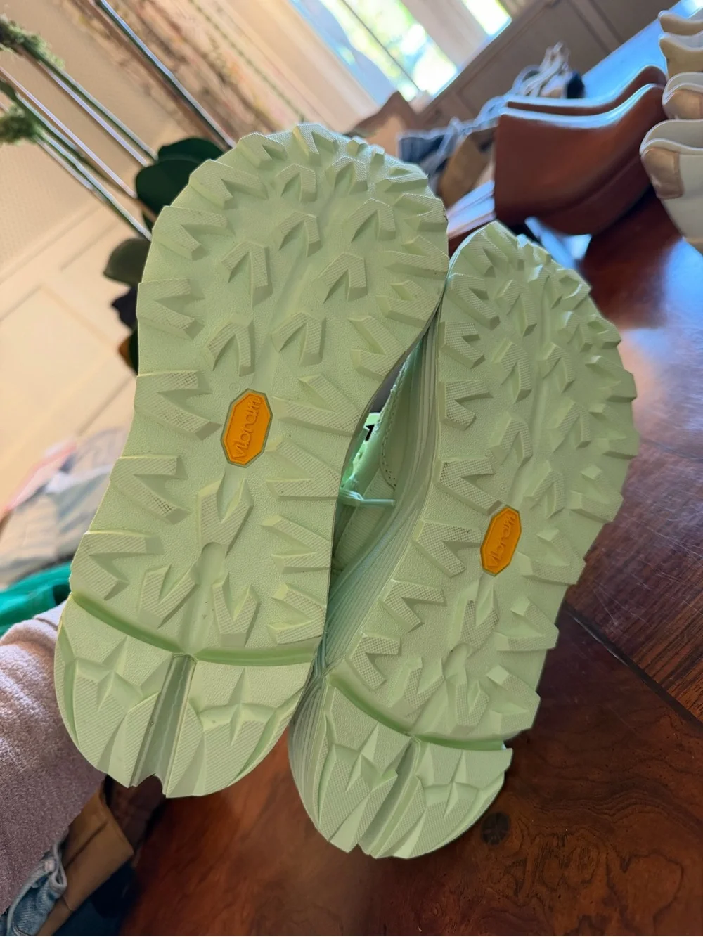 Brandblack Chunky Trainer Sneakers in Light Green